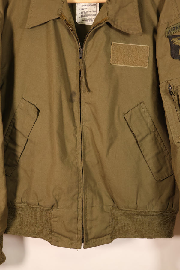 1990 Contract, L-R, U.S. Army, Pilot's Lightweight Jacket, Flight Jacket, Used