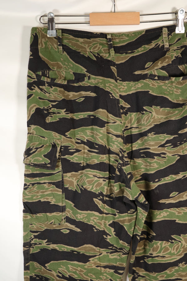 Late 1960s-70s Taylor Late War Tiger Stripe Large Pants Used