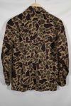 Real CIDG 13 Star Button Beogam Camouflage Shirt Local Made Frogskin Camouflage Used