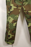 Circa 1966-67 S-R US Army ERDL Camouflage Leaf Camouflage Jungle Fatigue Pants Used 