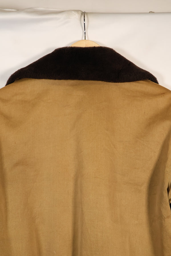 1950's USAF B-15 cotton flight jacket, commercial model, used.