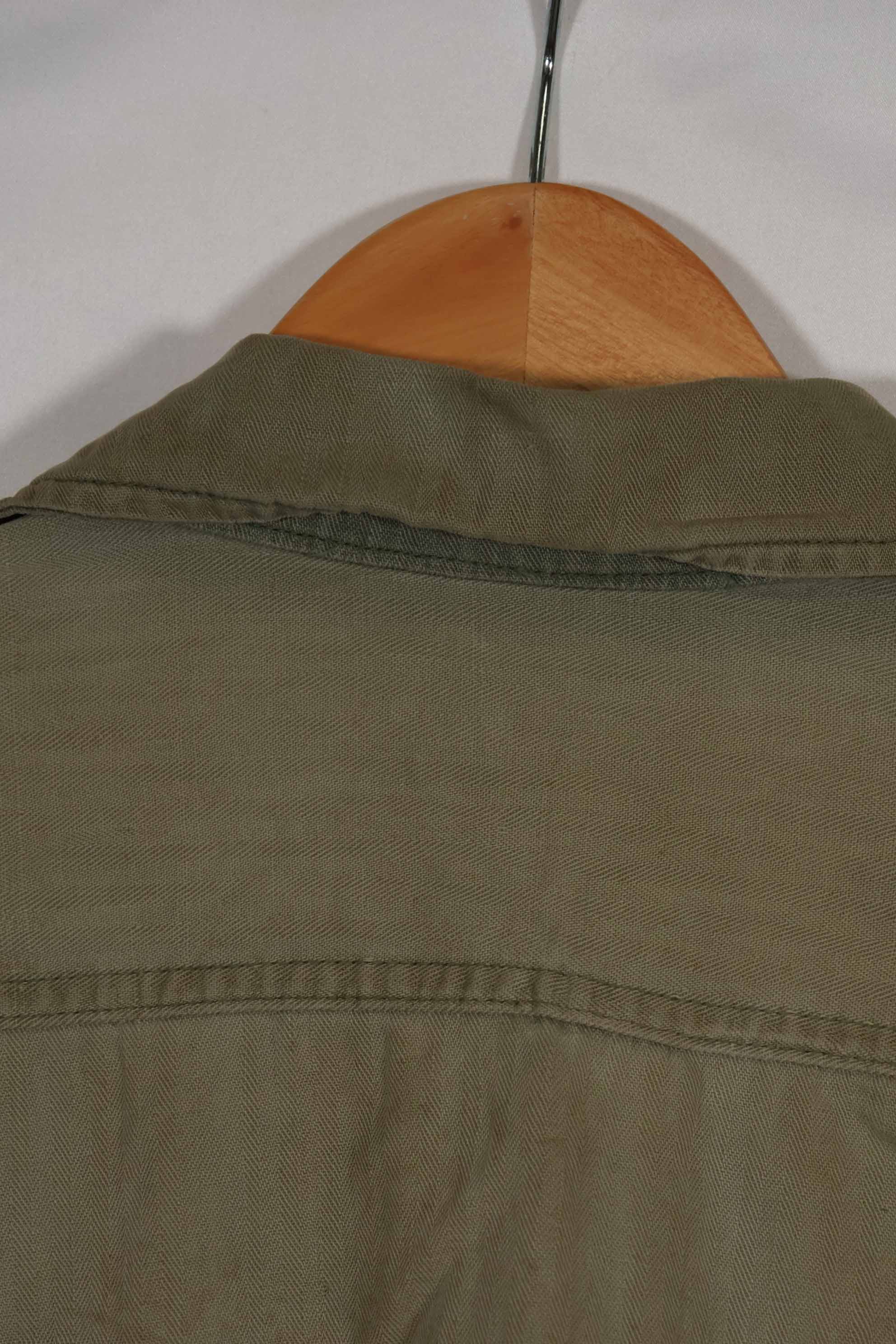 Real 1940s WWII M41 US Army HBT Utility Uniform Jacket Used