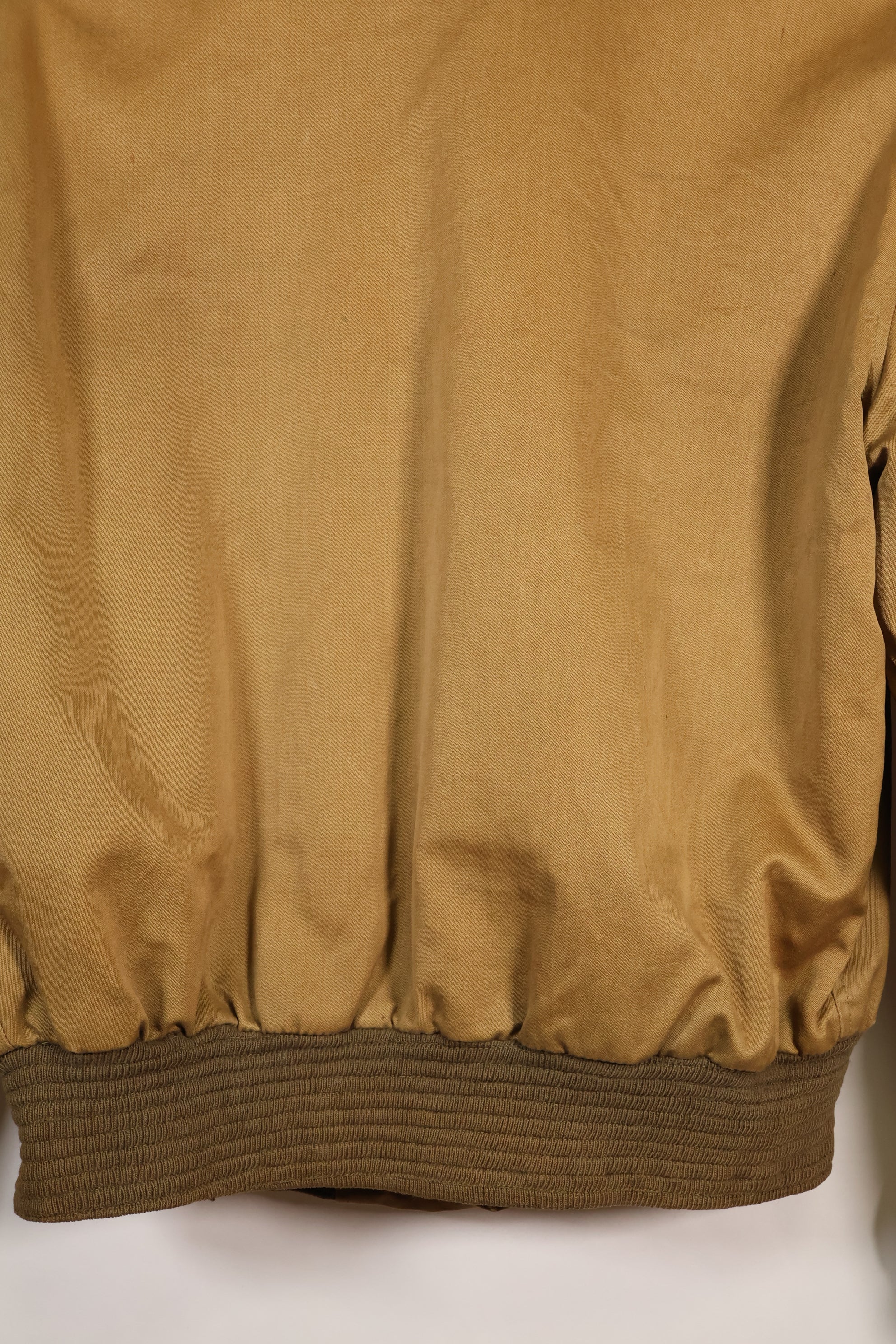 1950's USAF B-15 cotton flight jacket, commercial model, used.