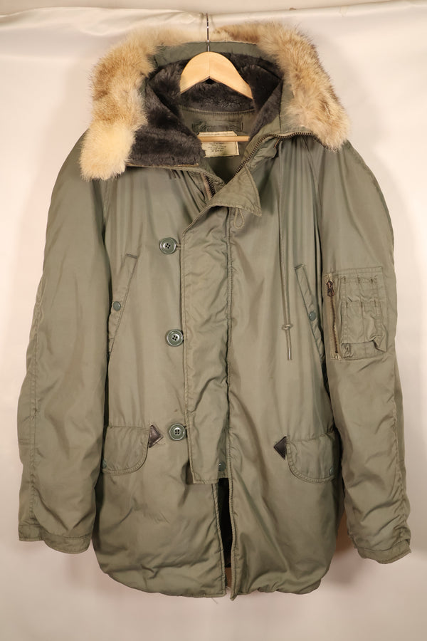 1971 Contract, LARGE, U.S. Air Force (USAF), N3-B Flight Jacket, Used