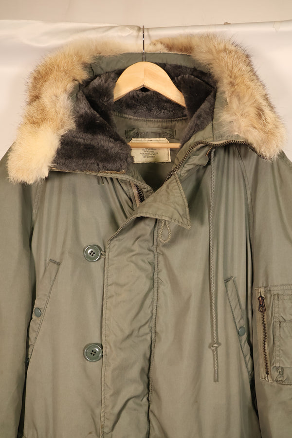 1971 Contract, LARGE, U.S. Air Force (USAF), N3-B Flight Jacket, Used