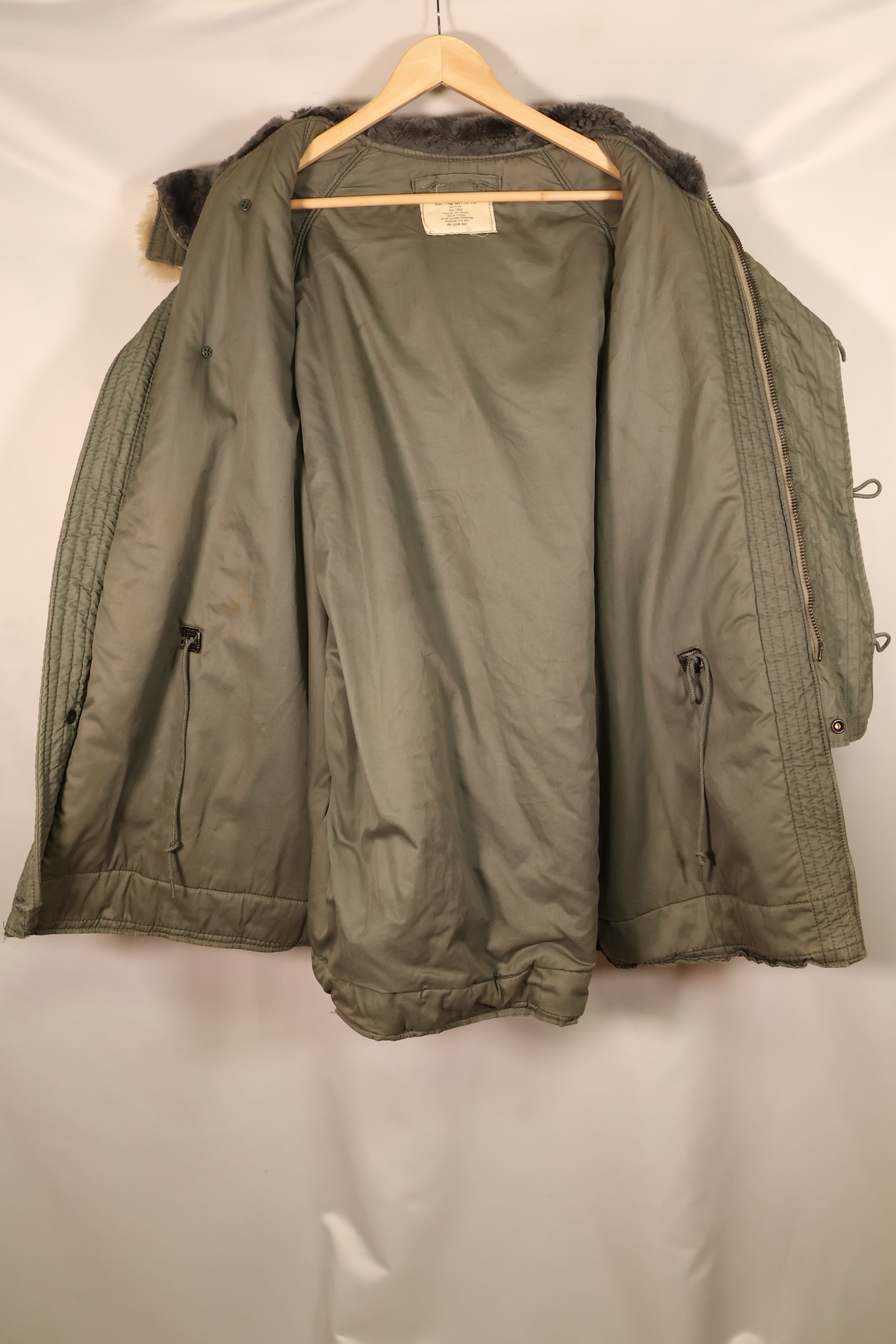 1971 Contract, LARGE, U.S. Air Force (USAF), N3-B Flight Jacket, Used