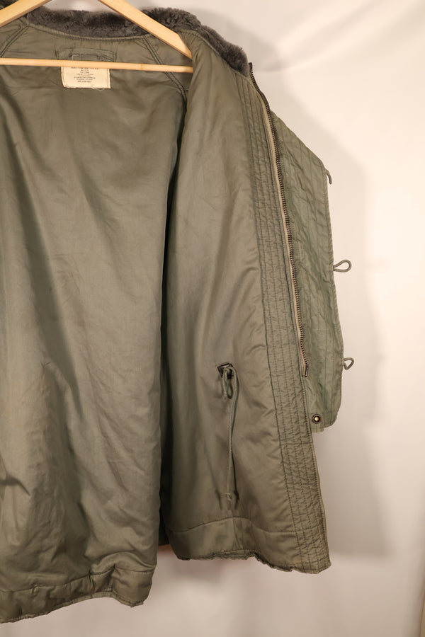 1971 Contract, LARGE, U.S. Air Force (USAF), N3-B Flight Jacket, Used