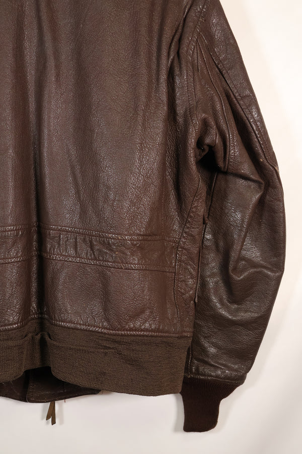 1971 Contract Size 42 US Navy G-1 Flight Jacket Intermediates Used