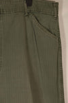 Real 1940s USMC M42 HBT Utility Pants, large size, used.