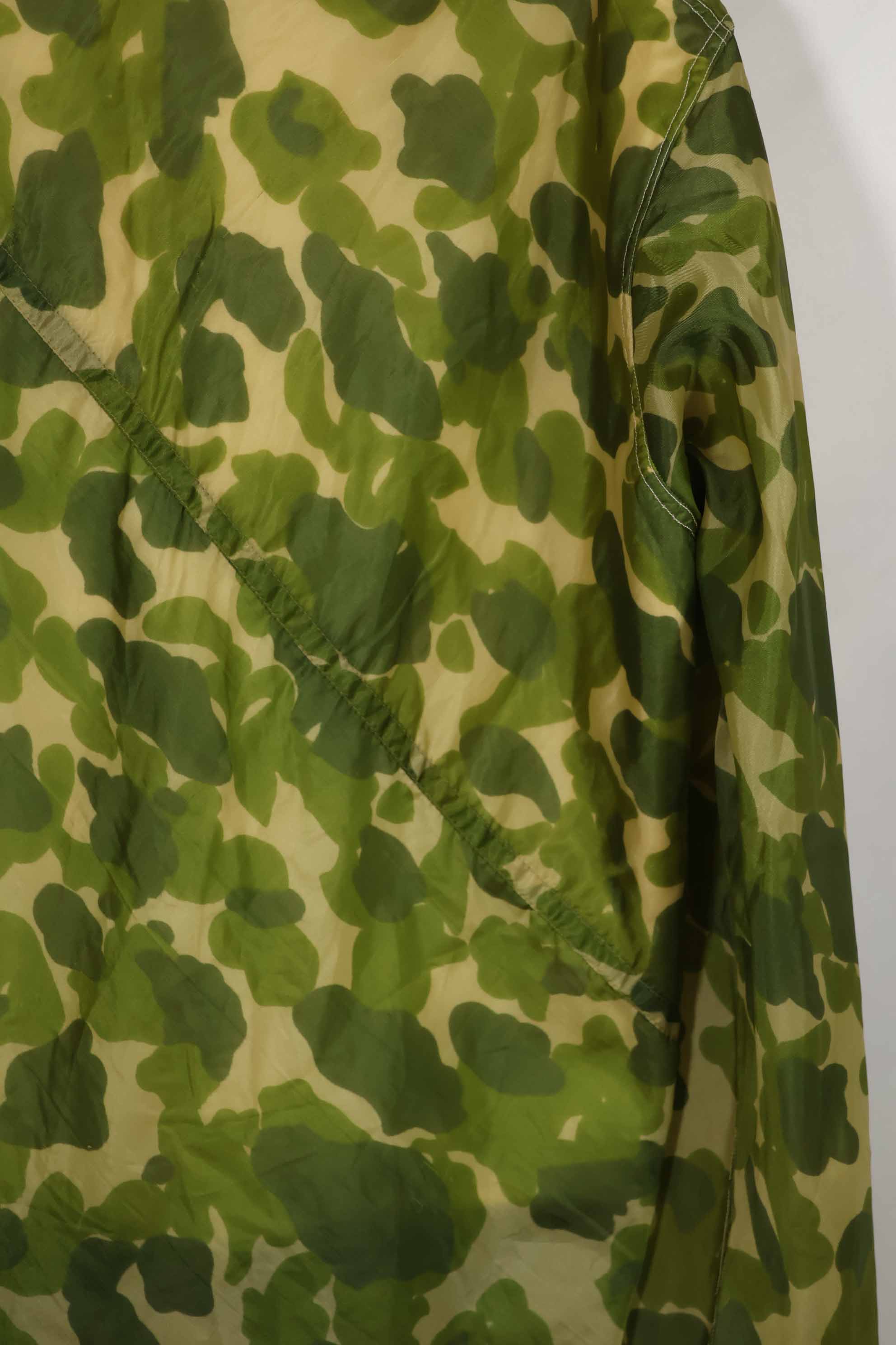 Real locally made Special Forces locally procured parachute camouflage pullover, used.