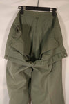 Real 1940s USMC M42 HBT Utility Pants, large size, used.