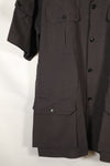 1960s Saigon Taylor Made Black Safari Jacket Pants Set