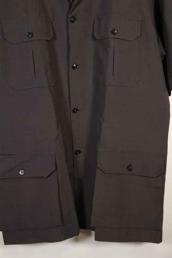 1960s Saigon Taylor Made Black Safari Jacket Pants Set