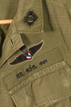 1970 Contract, Presumed S-R, 4th Model Jungle Fatigue Jacket, Thai Army Patch, Used