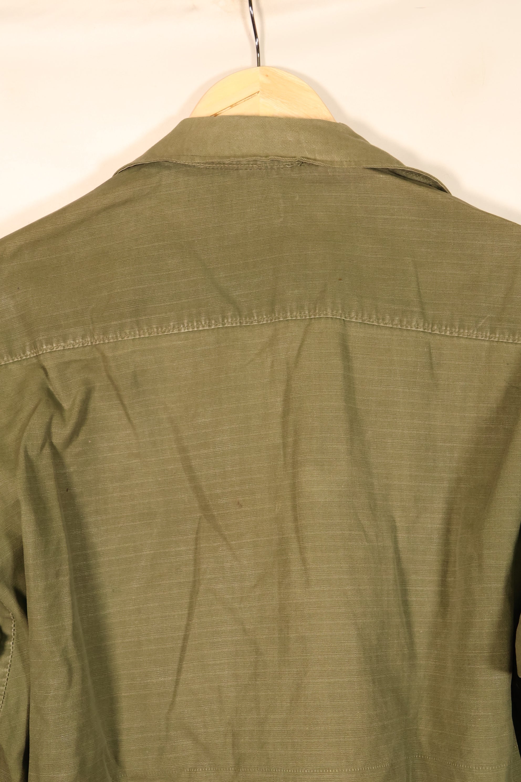 1970 Contract, Presumed S-R, 4th Model Jungle Fatigue Jacket, Thai Army Patch, Used