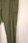 Real 1940s-50s US Army M43 Pants Cut Cotton Pants Used