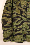 1968 Contract, South Vietnamese Marine Corps, 4th Model VNMC Tiger Stripe Shirt, Virtually Unused, Size A-3