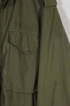 Real 1968 2nd Model M65 Field Jacket, gray liner, no tags, used.