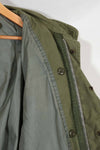 Real 1968 2nd Model M65 Field Jacket, gray liner, no tags, used.