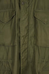 Real 1968 2nd Model M65 Field Jacket Gray Liner M-R Used