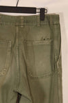 Real 1940s WWII U.S. Marine Corps HBT pants, used A