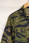 Early 1970s A-M TO-78 Silver Tiger Variation Tiger Stripe Shirt, used.