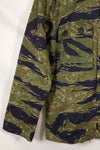 Early 1970s A-M TO-78 Silver Tiger Variation Tiger Stripe Shirt, used.