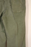 Real 1940s WWII U.S. Marine Corps HBT pants, used, B