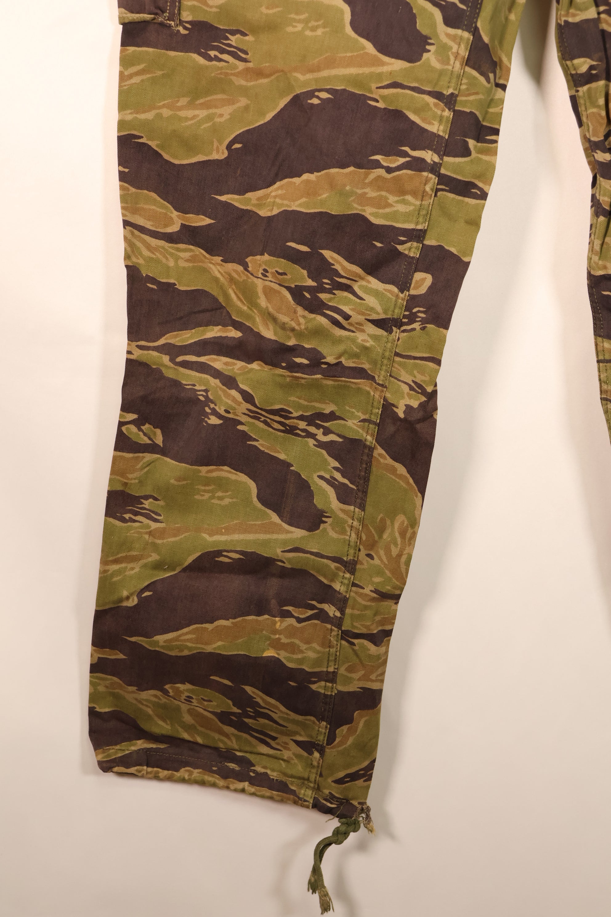 Late 1960s, A-M, Late War Pattern, Heavyweight Fabric, Tiger Stripe Pants, Asian Cut, Used