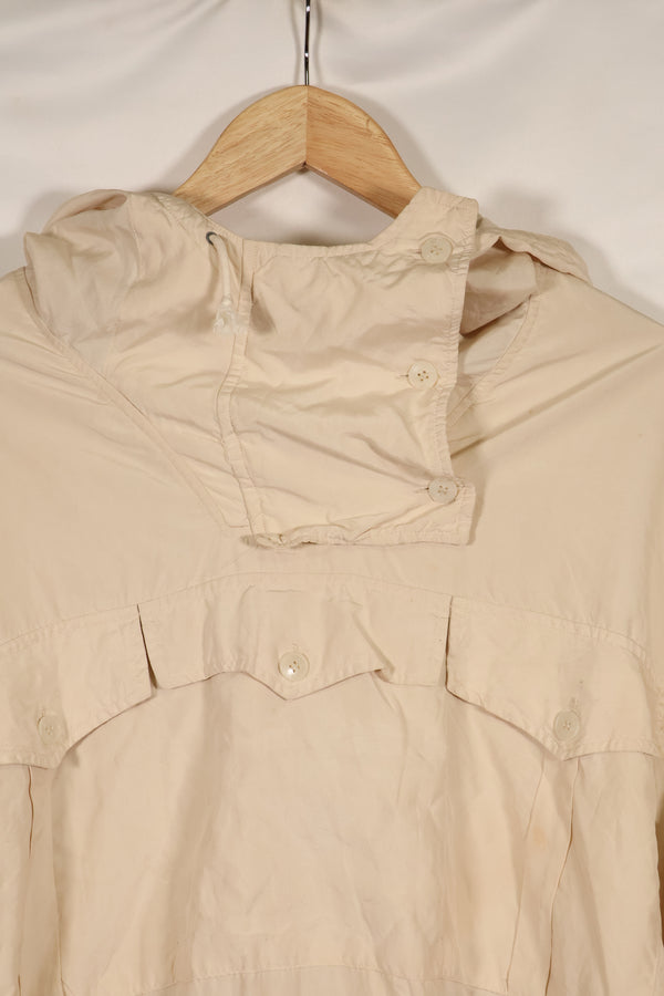1940s German Army mountain soldier anorak parka, snow camouflage, good condition, used.