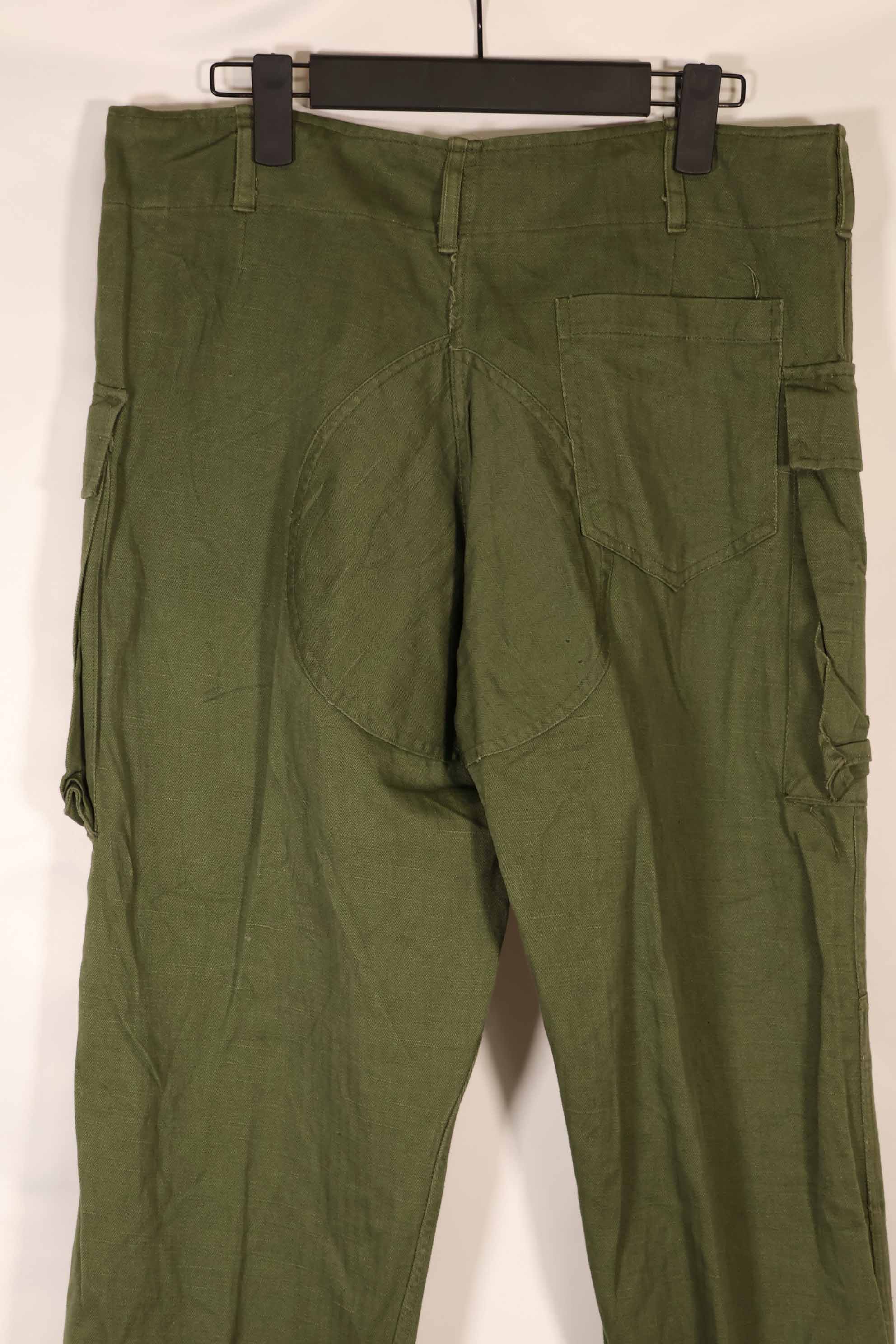 Real 1950's-1960's South Korean Army HBT Pants Used