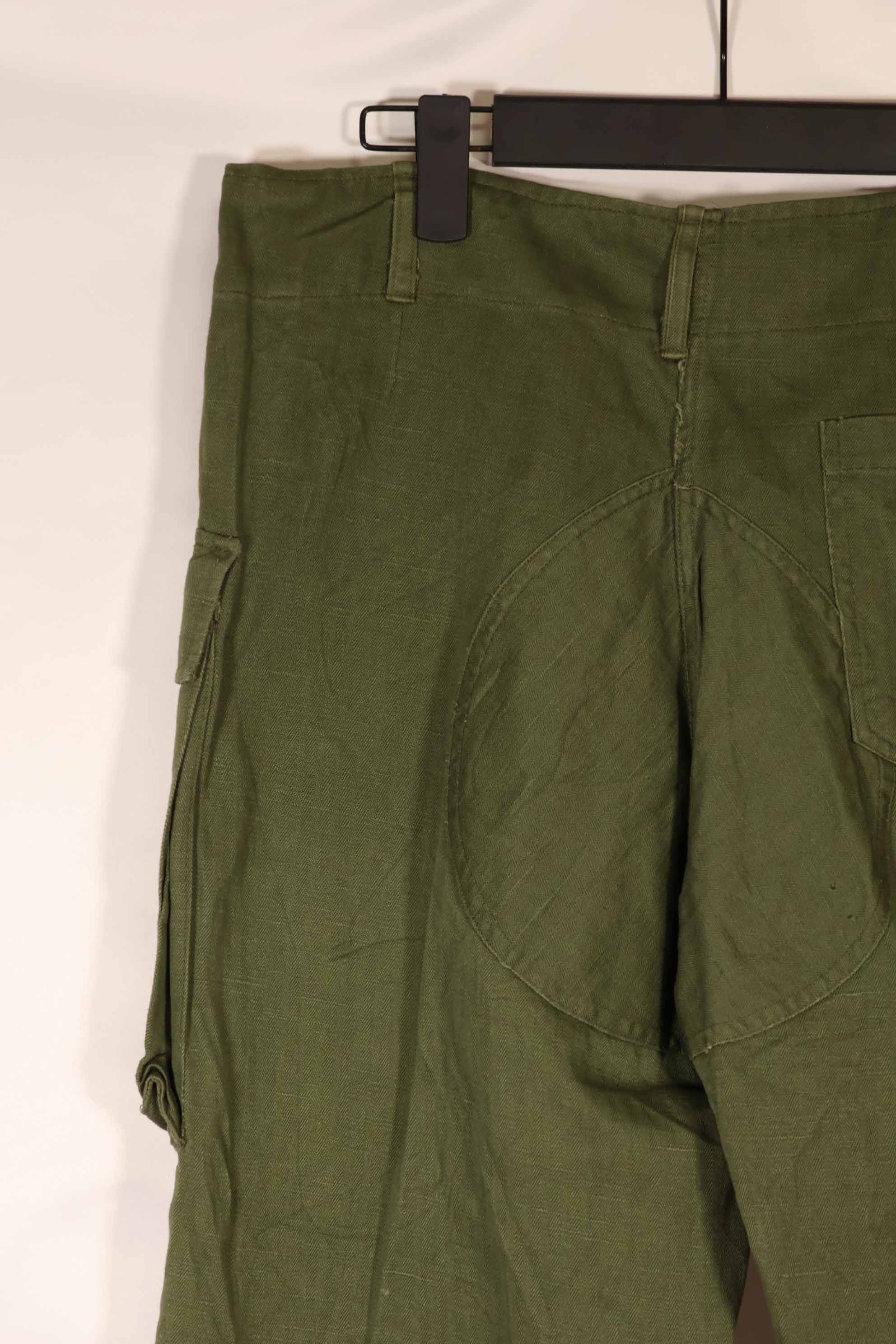 Real 1950's-1960's South Korean Army HBT Pants Used