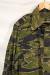Late 1970s VNMC Late Pattern Tiger Stripe Safari Jacket Civilian Used
