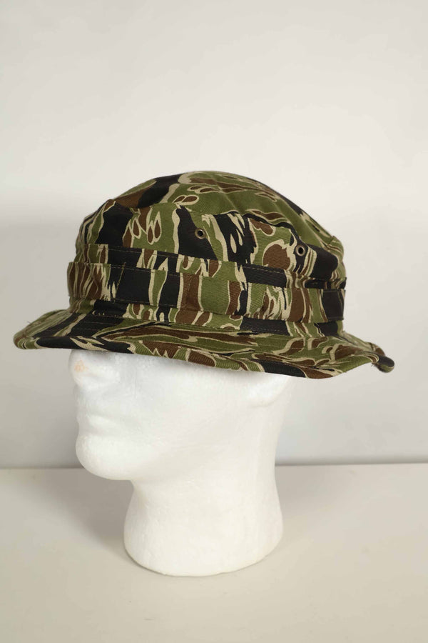 Limited Production MILITARIA 1911 Early Gold Tiger CISO Cut Booney Hat Short Brim Modified A