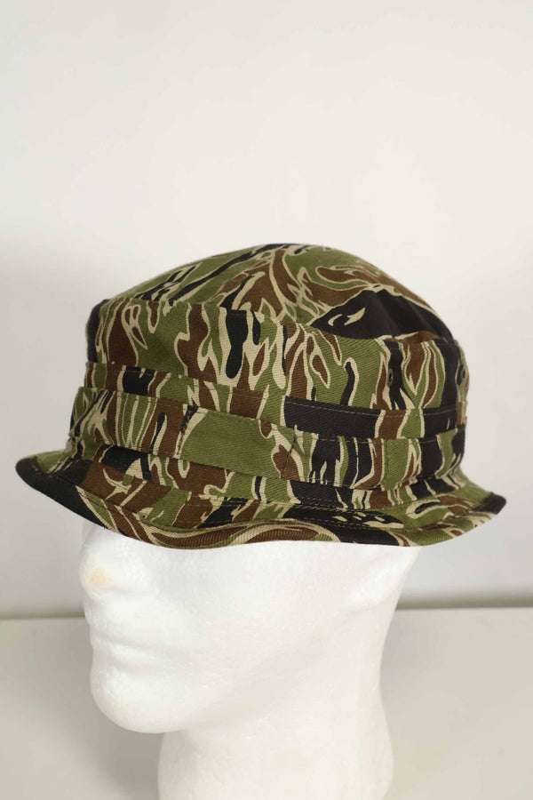 Limited Production MILITARIA 1911 Early Gold Tiger CISO Cut Booney Hat Short Brim Modified C