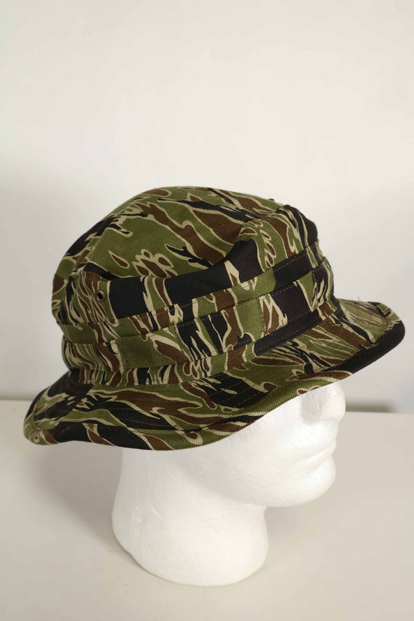 Limited Production MILITARIA 1911 Early Gold Tiger CISO Cut Booney Hat with Short Brim Modified Pocket D