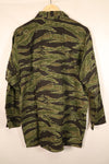 Late 1960s, Size M, Late War Lightweight, Dark-Colored, Tiger-Stripe Shirt, Used