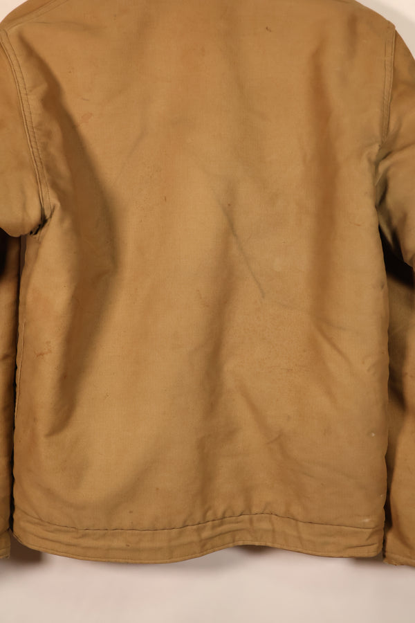 1940s, WWII, U.S. Navy, Deck Jacket, With Patches, Used, Oversized