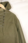 1950s-60s size M US Navy rain deck parka anorak, used.