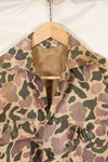 Early 1960s, faded, estimated A-L CIDG, beogum camouflage Asian cut shirt.