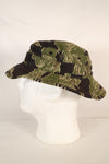 1960s, estimated size M, sewn in Okinawa, CISO cut, Okinawa Tiger boonie hat, used.