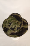1960s, estimated size M, sewn in Okinawa, CISO cut, Okinawa Tiger boonie hat, used.