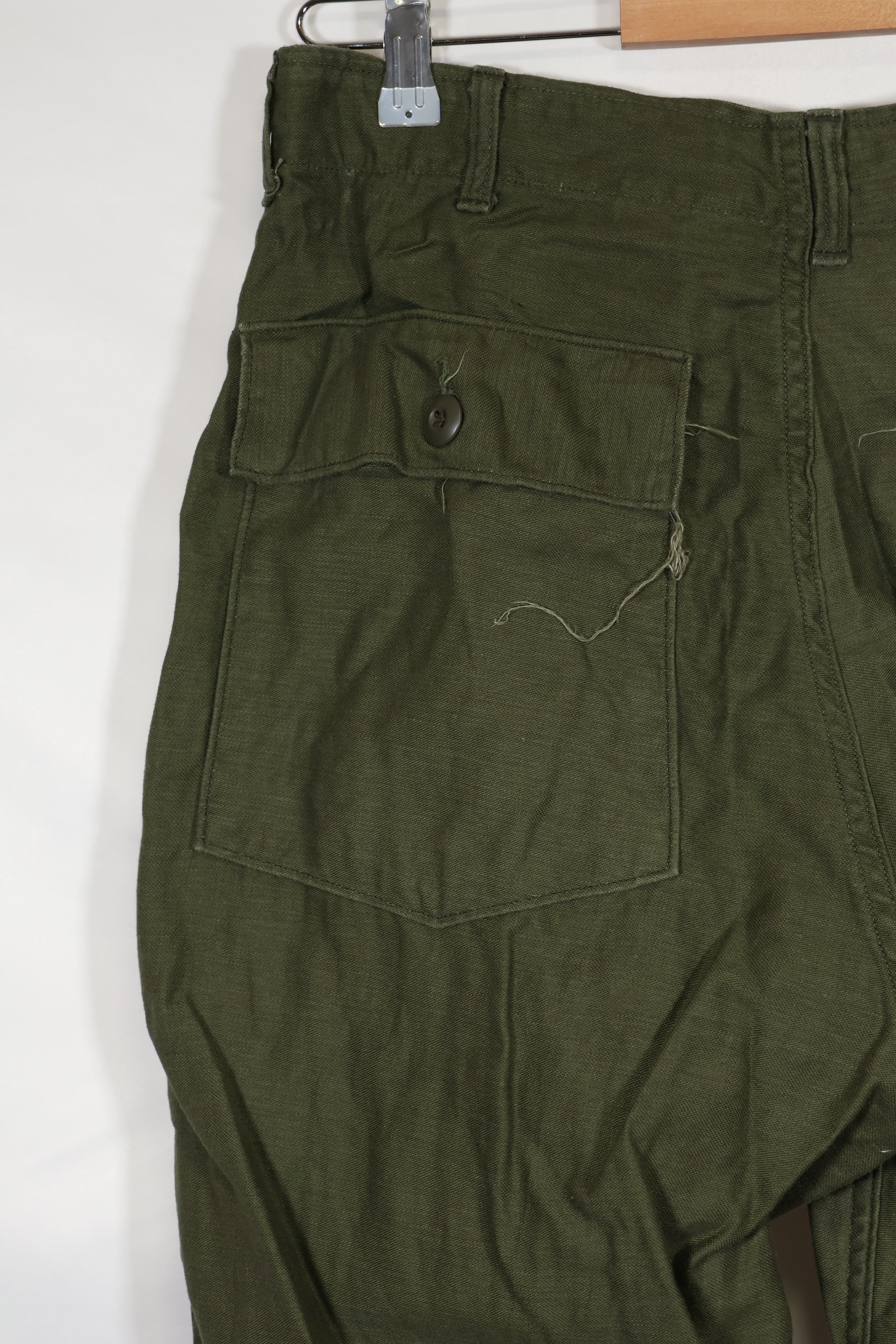 1974 OG-107 utility pants, baker pants, 34 x 31, used.