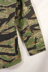 Late 1950s-1960s, thin fabric, rare VNMC 1st Model tiger stripe shirt, good condition.