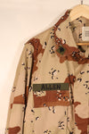 1981 Contract, M-S, White Tag, Early Production, 82nd Airborne Division, 6C Desert Camouflage, Chocolate Chip Camouflage, Jacket, Used