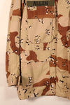 1981 Contract, M-S, White Tag, Early Production, 82nd Airborne Division, 6C Desert Camouflage, Chocolate Chip Camouflage, Jacket, Used