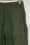 1960s lot OG-107 Utility Pants Baker Pants Zipper Fly Modified Used