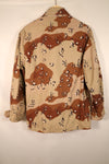 1981 Contract, M-S, White Tag, Early Production, 82nd Airborne Division, 6C Desert Camouflage, Chocolate Chip Camouflage, Jacket, Used