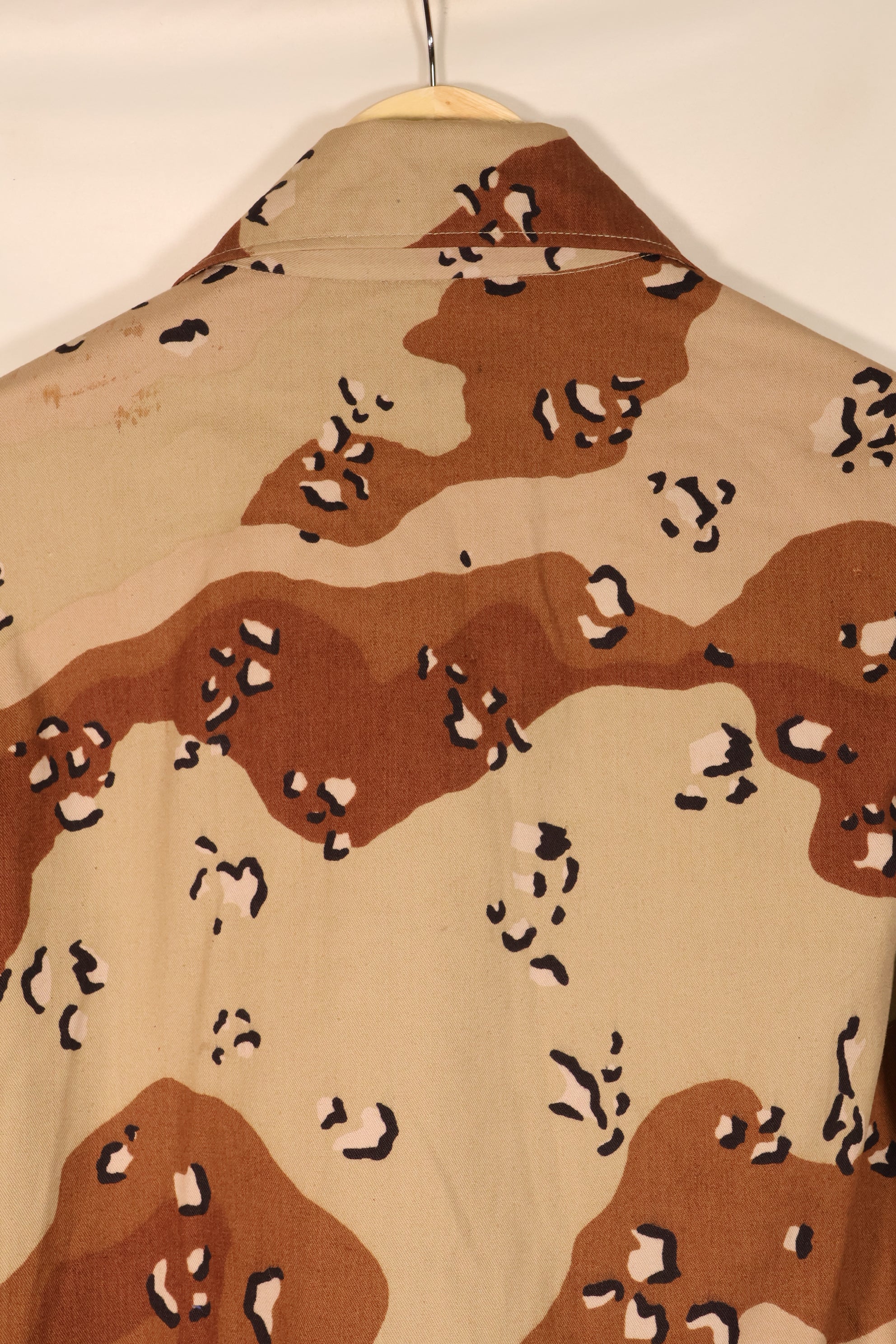 1981 Contract, M-S, White Tag, Early Production, 82nd Airborne Division, 6C Desert Camouflage, Chocolate Chip Camouflage, Jacket, Used