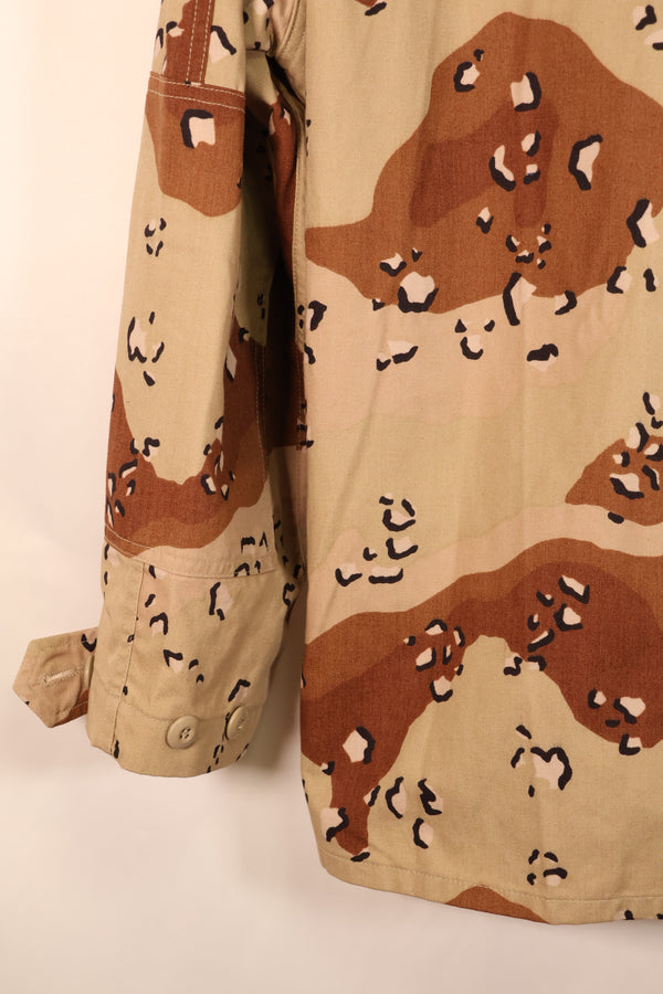 1981 Contract, M-S, White Tag, Early Production, 82nd Airborne Division, 6C Desert Camouflage, Chocolate Chip Camouflage, Jacket, Used